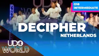 Decipher | O18 Intermediate | UDO Streetdance Championships 2019