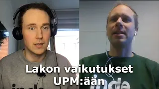 Lakon vaikutukset UPM:ään