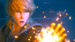 Final Fantasy XVI (PS5) Joshua Saves Clive Scene