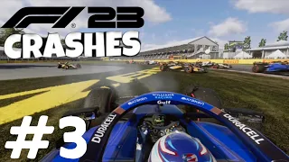 F1 23 CRASHES #3