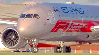 10 CLOSE UP and LOUD TAKE OFFS | A380 B747 B777 A350 B787 B737