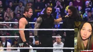 WWE Smackdown 3/28/14 The Shield vs Ryback Curtis Axel Live Commentary