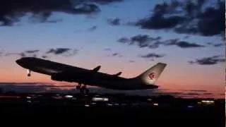 Air Algerie Airbus A330-202 Takeoff YUL / CYUL Montreal Trudeau Int'l Airport