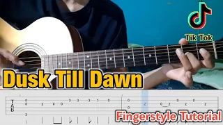 ZAYN - Dusk till dawn Fingerstyle Guitar Tutorial Tab + Chord