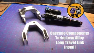 2022 Specialized Levo Alloy, Cascade Components Long Travel Link Install