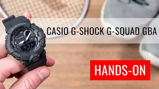 HANDS-ON: Casio G-Shock Original G-Squad GBA-800-1AER