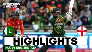 PAK vs ENG 3rd T20 Highlights 2024 | Pakistan vs England 3rd T20 Match 2024 | PAK Vs ENG 3RD T20