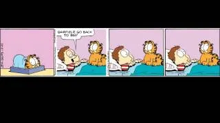 Garfield, go back to bed