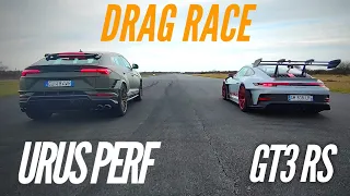 Lamborghini Urus Performante VS Porsche 992 GT3 RS