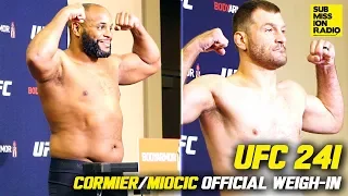 UFC 241: Daniel Cormier, Stipe Miocic Official Weigh-Ins
