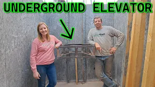 ELEVATOR In A ROOT CELLAR!? Let's BUILD IT! From SCRATCH!