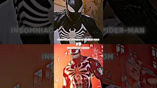 Symbiote Spiderman (Insomniac PS5 Peter) vs Venom (Insomniac PS5 Harry)