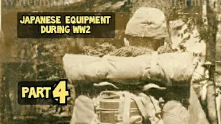 Japanese equipment and weapons use during ww2