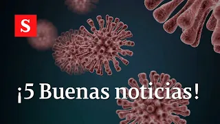 5 buenas noticias sobre el coronavirus para no perder la esperanza | Videos Semana