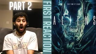 Watching ALIENS (1986) For The First Time!!! || (Movie Reaction and Review!!) Part 2!