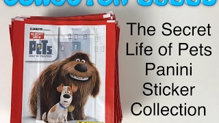The secret life of pets panini sticker collection 32 packets opened