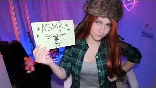 ASMR cosplay Wendy from Gravity Falls, wisper, triggers (Russian) | АСМР косплей Венди (Гравити Фолз