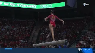 Kara Eaker Beam Utah @ Pac 12 Championships 2023 9.950