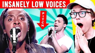 Most UNEXPECTED LOW & DEEP VOICES in The Voice