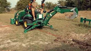 Trenching Bucket in Action