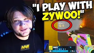 S1MPLE FINALLY TEAMS UP WITH ZYWOO!! CSGO Twitch Clips