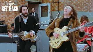 "Traveling on the One After 909" Official Clip | The Beatles: Get Back - Rooftop Concert