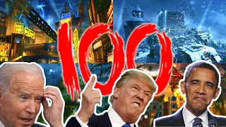 The Presidential Zomboys Get Round 100 On Every BO3 Zombies Maps