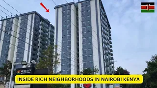 A Ride Through Rich Neighborhoods Of NAIROBI KENYA 🇰🇪-Kileleshwa,Kilimani & Lavington