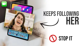 How to Stop iPad Camera From Following You (center stage)