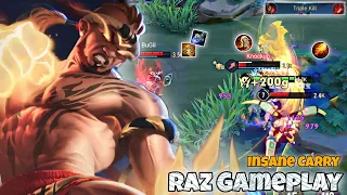 Raz Mid Lane Pro Gameplay | Watch How To Lose A Winning Match 😆 | Arena of Valor Liên Quân mobile