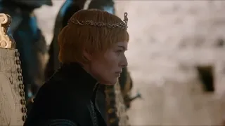 The Hound shows the wight  to Cersei Lannister -- GOT S07E07