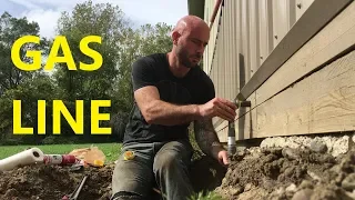 Pole Barn - DIY Natural Gas Line Install