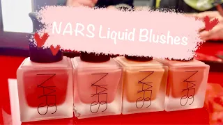 NARS LIQUID BLUSH SWATCHES / NARS COLLECTIONS| Jea Dy