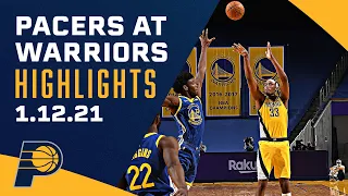 Indiana Pacers Highlights vs. Golden State Warriors | January 12, 2020 | NBA