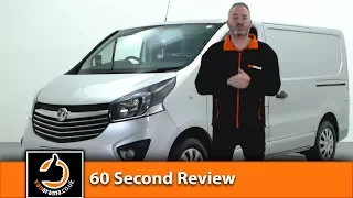 Vauxhall Vivaro Van Review - 60 Seconds