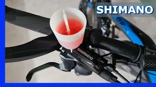 Shimano Hydraulik Bremse entlüften - auffüllen #Fahrradwerkstatt