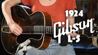 1924 Gibson L-5 signed by Lloyd Loar played by Molly Tuttle