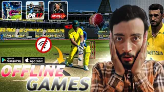Top-5 Best Offline Cricket Games For Android 2024 🔥 || Highest Graphics Cricket Games 2024 | Cricket
