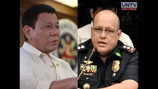 Pres. Duterte, walang kinalaman sa pagpapababang  kaso nina Supt. Marvin Marcos — DOJ