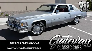 1256-DEN 1977 Cadillac Coupe Deville Gateway Classic Cars of Denver