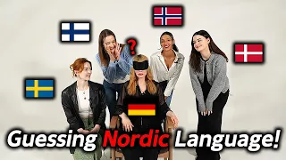 Can German Distinguish The Nordic Languages? (Sweden, Norway, Finland, Denmark) ㅣ GUESS NATIONALITY