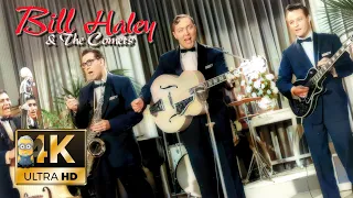 Bill Haley & The Comets AI 4K Colorized Enhanced - Rock-A-Beatin’ Boogie 1956