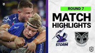 Melbourne Storm v New Zealand Warriors | Match Highlights | Round 7, 2022 | NRL