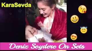 Kara Sevda Behind The Scenes : DENIZ SOYDERE EXCLUSIVE 👼