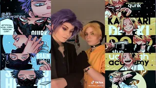 Shinkami cosplays _@Wynter_Phoenix and @Democosplay _ (BNHA TIKTOK COSPLAY)