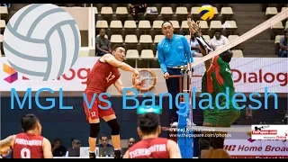 Mongolia vs Bangladesh Volleyball Highlight Full Game