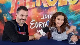 Así afronta SANDRA VALERO la final de EUROVISIÓN JUNIOR 2023