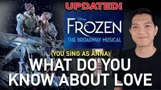 What Do You Know About Love? (Kristoff Part Only - Karaoke) - Frozen: The Musical [UPDATED]