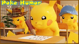 LEGO POKEMON SCHOOL PIKACHU EPISODE IN REAL LIFE