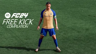 EA FC 24 - Free Kick Compilation 4K